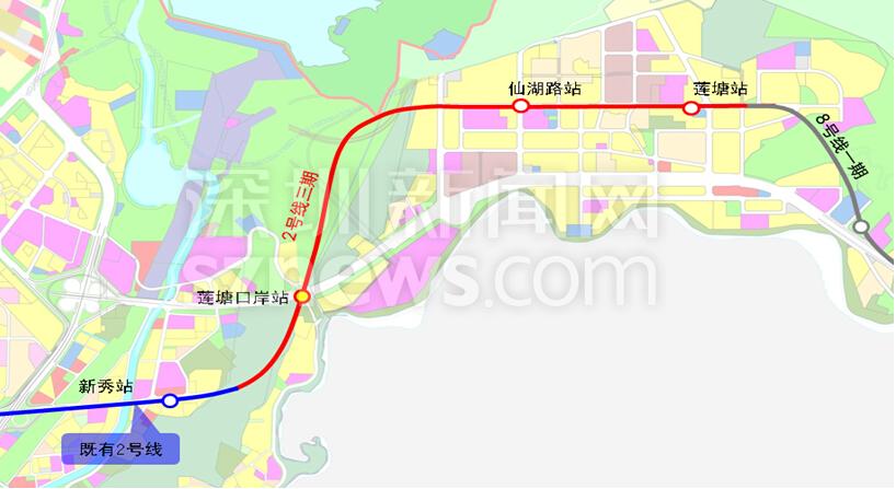 深圳地鐵2號線東延段（站點(diǎn)、線路圖、開通時(shí)間、最新消息）